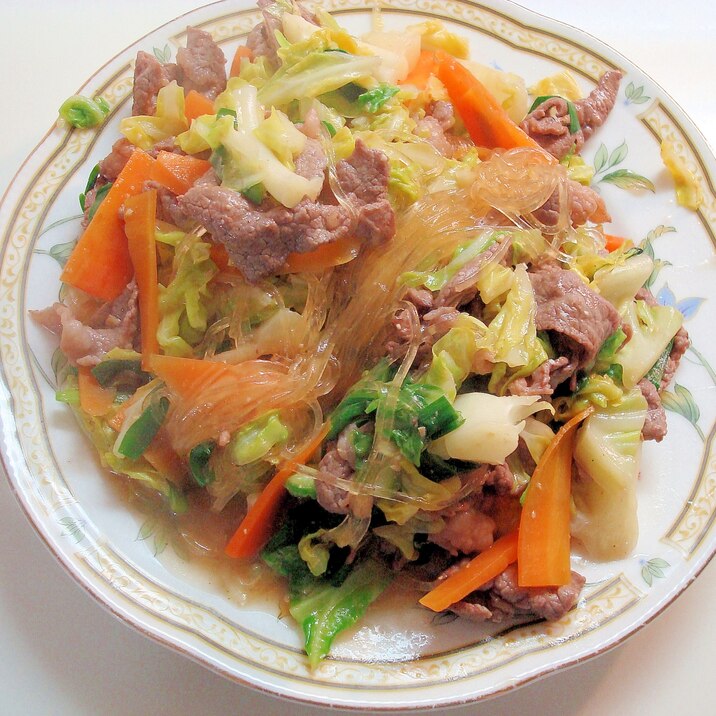 牛肉と春雨★炒り煮～♪